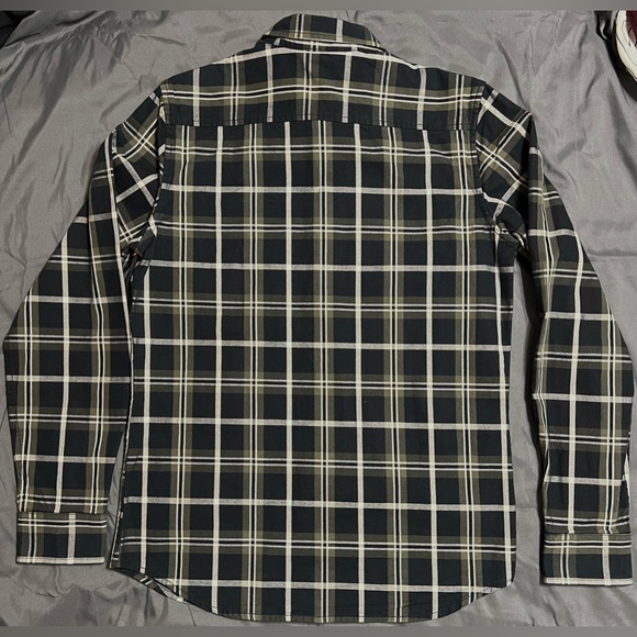 Vans Wade Heavy Weight Plaid Button Up Size S - Picture 2 of 5